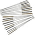 Wire Tube Brushes for Cleaning Pipe - Stainless Steel Round Wire Brush for Auto Parts, Bottles, Tubes (20 Pieces)