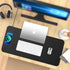 Loyobo 15W 29x13 inch Magnetic Wireless Charging Gaming Mouse Pad for MacBook, PC, Laptop - Large PU Leather