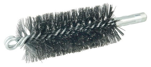 Weiler 44037 Double Spiral Flue Brush, 2-1/4", 012 Steel Fill, Made in The USA
