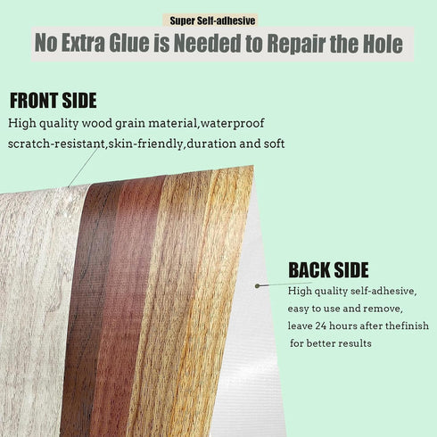 Wood Grain Repair Tape, 5.9 inch X 32ft Self Adhesive Colored Tape for Tables, Chairs, and DIY Projects