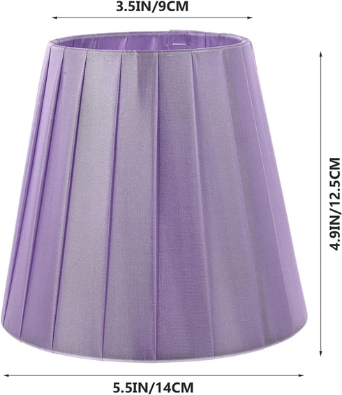 Charming Pleated Medium Drum Floor Lamp Shade - Versatile Lighting Solution