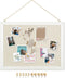 Bulletin Boards with Linen, 1-Pack 16''X 12'' Double-sided Cork Board, Small Pin Board for Home Office