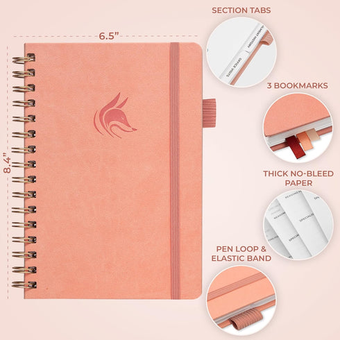 Clever Fox My Child's Health Record Keeper Child & Baby Medical Records Organizer Log Book Childcare Journal Notebook