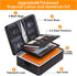 DocSafe 5200°F Document Organizer with Lock, Fireproof & Waterproof Box, 8 Layers for Important Documents
