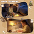 CoolGift Mart Sloth Gifts, Cute Animal Silicone Night Light with USB Rechargeable, Touch Control & Timer, Suitable