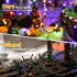 66ft 200 Dimmable Brizled LED Color Changing String Lights, Warm White & Colored Christmas Lights, Berry String Lights