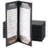 10 Pack 2 View Menu Holder Menu Covers 4.25" x 11" |