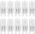 10 Pack Crystal Clear Lense Q75/G9/CL/120V G9 JCD 75 Watt 120 Volt