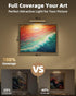 4800mAh 16in Dimmable 3 EZVALO Picture Light for Wall, Rechargeable Wireless Remote, Magnetic LED Art Display Light