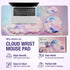 Premium Quality Cloud Wrist Rest Keyboard, Mouse Pad, Wrist Rest Pad, Wrist Rest for Computer Keyboard, Cloud Drink
