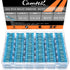 525PCS Heat Shrink Butt Connectors - Blue 16-14 AWG, Marine Grade Tinned Copper Crimp Splice Terminals