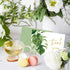 50 Packs Summer 4 6 Inch Whaline Gold Foil Thank You Cards Tropical Greenery Leaves Greeting Cards Monstera Blank Note