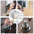 Dianrui 2013 8.8 Set (3 PCS Metric & SAE Nuts & Bolts & Wood Screws Assortment Kit, Phillips Pan Head & Flat Head