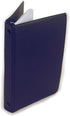 HNR Blue Loose-Leaf Memo Book, 6 3/4 x 3 3/4", 6-Ring Binder, 80 Pages + Free Refill