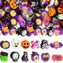 Hicarer Halloween Erasers Supplies, Cute Ghost Pumpkin Skull Erasers, MultiColor Pencil Rubber Erasers for Kids
