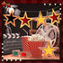 Geosar 48 Pcs Movie Star Cardboard Cutouts - Red Carpet Awards Night Confetti for Classroom Wall Movie Party Decoration