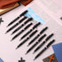 Fumete 20 Pcs Inspirational Religious Pens, Bible Verse Ballpoint Pens with Engraved Quotes for Church Gifts