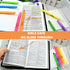 Journaling,8 20222 YISAN Bible Highlighters No Bleed,Gel Highlighter,Dry Highlighters,Crayon Marker Pens for Bible