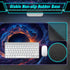 Large Gaming Mouse Pad, Technological Nebula Style Professional Gaming Mousepad, Non-Slip Waterproof Rubber Base 31.5 x