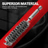 6PCS 304 Stainless Steel Bore Brush, Twisted Wire Drill Brush, 1/4 Inch Hex Shank S2 Steel Handle for Plumbing Tools