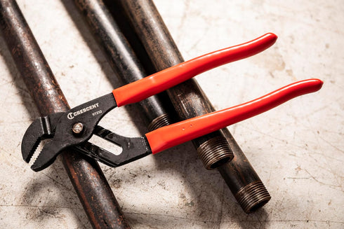 Crescent 12" Tongue & Groove Plier, Straight Jaw, Black Oxide, RT212CVN