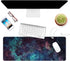 Dynippy Thin Extended Gaming Mouse Pad, 31.5 * 11.8 * 0.08 inch, Large XXL Desk Mat for Gaming Office & Home - Galaxy