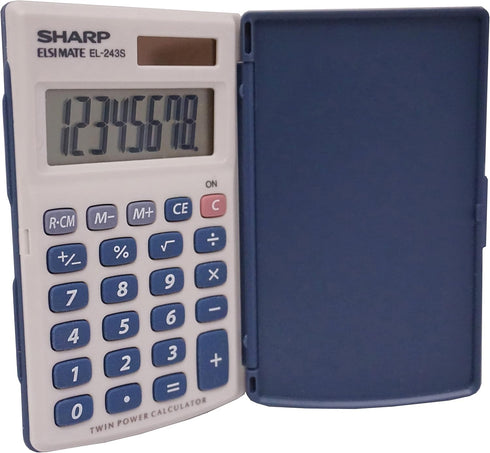 Sharp EL-243SB 8-Digit Pocket Calculator