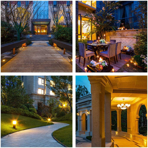 TAIYALOO G4 Bulb 12 Pack: Crystal Clear Halogen Light Bulb for Under Cabinet and Landscape Lighting, 2700K Warm White.