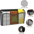 Wall File Organizer, Mesh Hanging File Organizer, 6 Single Pockets Document Magazine Rack for Home Office Storage