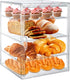 Generic 15.5 x 11.4 x 9.8 Inch 4-Tier-Party Display Case, Bakery Display Case