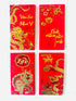Generic 24 Pieces Vietnamese New Year Red Lucky Money Envelopes (large Size 6.5""x3.5"")- Bao Li Xi Tet Size Lon (Huong Tet Viet)
