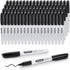 Fine Tip Dry Erase Markers, 76 Pack Black Low Odor Whiteboard Markers for Classroom and Office Use