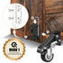 SPACECARE Workbench Casters Kit, 600Lbs Heavy Duty Quick Release Caster Wheels, Set of 4