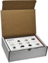12 1" EISCO Rock & Mineral Kit, Pieces - Includes Metamorphic, Igneous, Sedimentary Rocks & Minerals - Specimens