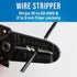 Jonard Tools JIC-1022 10-22 AWG Wire Stripper and Cutter, 6-3/4" Length