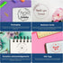 Packages 1-5/8" Custom Thanks Stamper Personalized Pre-Inked Round Pre-Inked Heartfelt Gratitude Stamp for Small