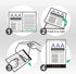 plustek A3 A2 Scanner Carrier Sheet (Scan by Folding) - Protects Flimsy, Wrinkled or Torn Papers, for Old Blueprint