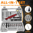 Set, Hammer, BESTNULE Roll Pin Punch Punch Tools, Made of Solid Material Including Steel Punch and Ideal for Machinery