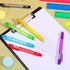 Crtiin 30 Pcs Retractable Erasers, Pen Style Mechanical Eraser, Funny Portable with Grip for Artists or Students