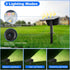 DEALGADGETS IP65 44 3 4 Pack Solar Spot Lights Outdoor, Waterproof LED Landscape Spotlights, Solar Powered Spotlight