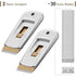 2 Pack, 30 Bates- Metal Razor Blade Scraper, Extra Blades, Scraper for Cleaning, Glass Scraper, Razor Blade Scraper