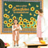 Sunflower Bulletin Board Decoration Set with Butterflies and Motivational Sayings Cutouts for Classroom and Home Decor