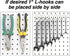 100-Pack Stainless Steel Pegboard Hooks 1" L - Fits Any Peg Board, Will Not Fall Out - Organize Tools, Garage, Crafts