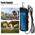 Electric Fence Voltage Tester 7KV Eight Light Indicator 600V - 7000V Portable Farm Fence Tester with Probe