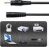 hejhncii 2.5x0.7mm DC2507 2507 1-5Meters Charging Cable Compatibles Table Lamp Electronics Connectors in Option Power