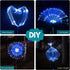 JJGoo Solar Garden Lights, 2 Pack 150 LEDs Firework Lights with 2 Modes for Outdoor Garden, Pathway Decor