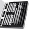 Four Candies 4PCS Metal Mechanical Pencils Set with Case, 0.5mm & 0.7mm Artist Pencil with 8 Tubes HB Lead