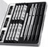 Four Candies 4PCS Metal Mechanical Pencils Set with Case, 0.5mm & 0.7mm Artist Pencil with 8 Tubes HB Lead