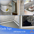 White Caulk Tape Waterproof Self Adhesive, Toilet Caulk Sealant Tape, Bathtub Sealing Strip for Bathroom Caulking