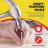 Top Quality Nail Assortment Kit - Over 1800 Multipurpose Hardware Nails in 11 Sizes - Non Bendable & Sturdy Box